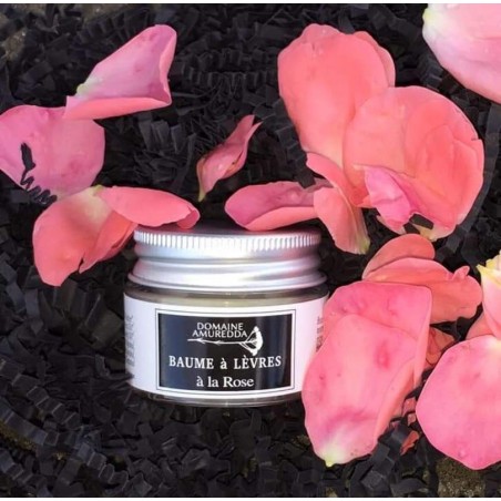 Baume à lèvres à la rose